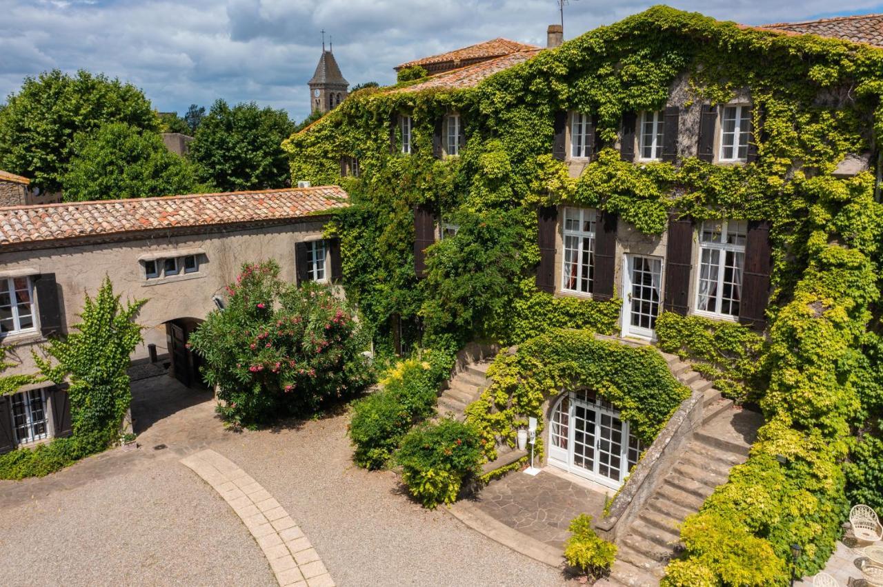 Chateau De Floure - Spa Et Piscine Exterieure Chauffee Carcassonne Exteriör bild